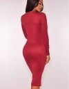 Rochie Midi cu Crapatura LC60673S